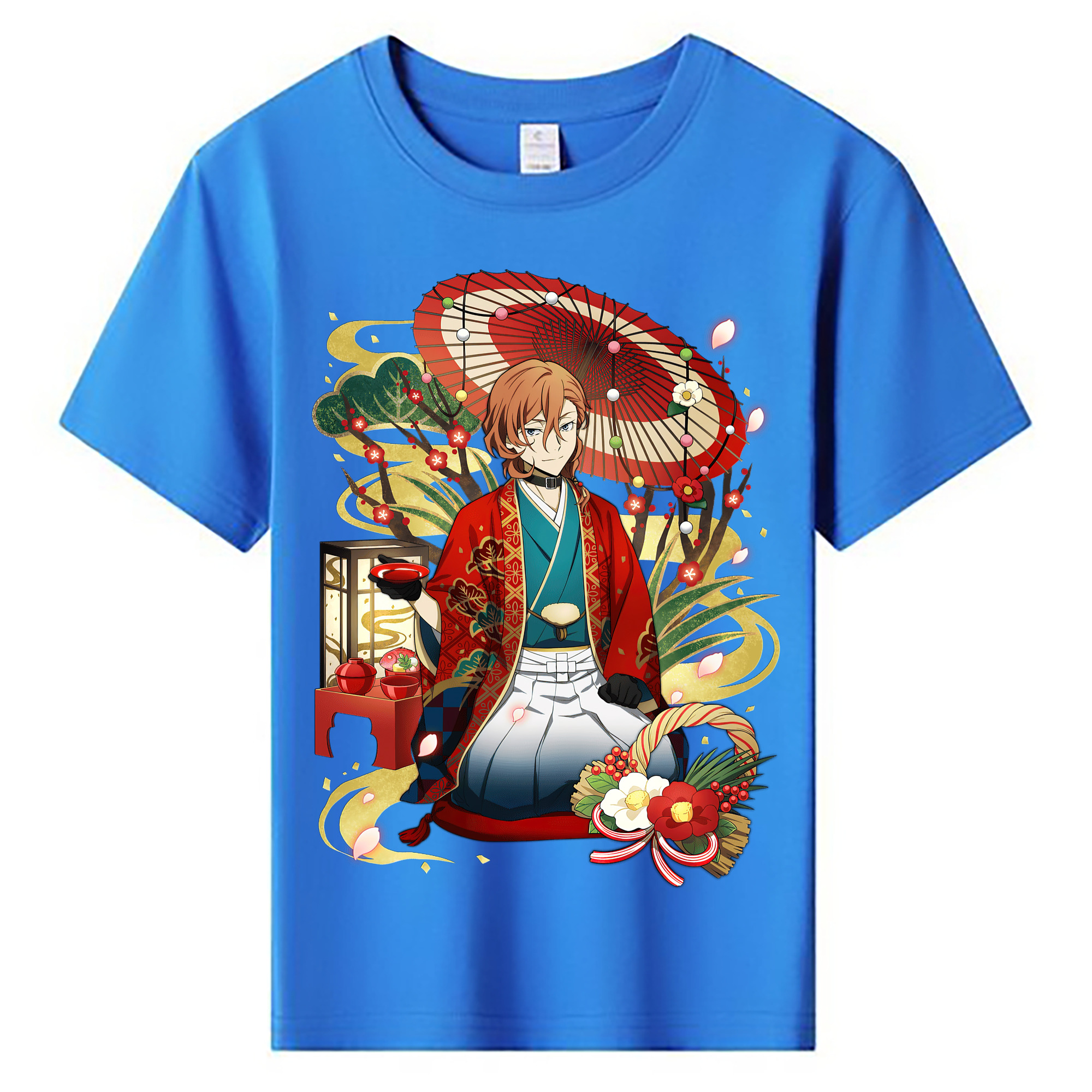 （画像用） 文豪ストレイドッグス Bungo Stray Dogs 綿100％キッズTシャツ（フロントプリント）
